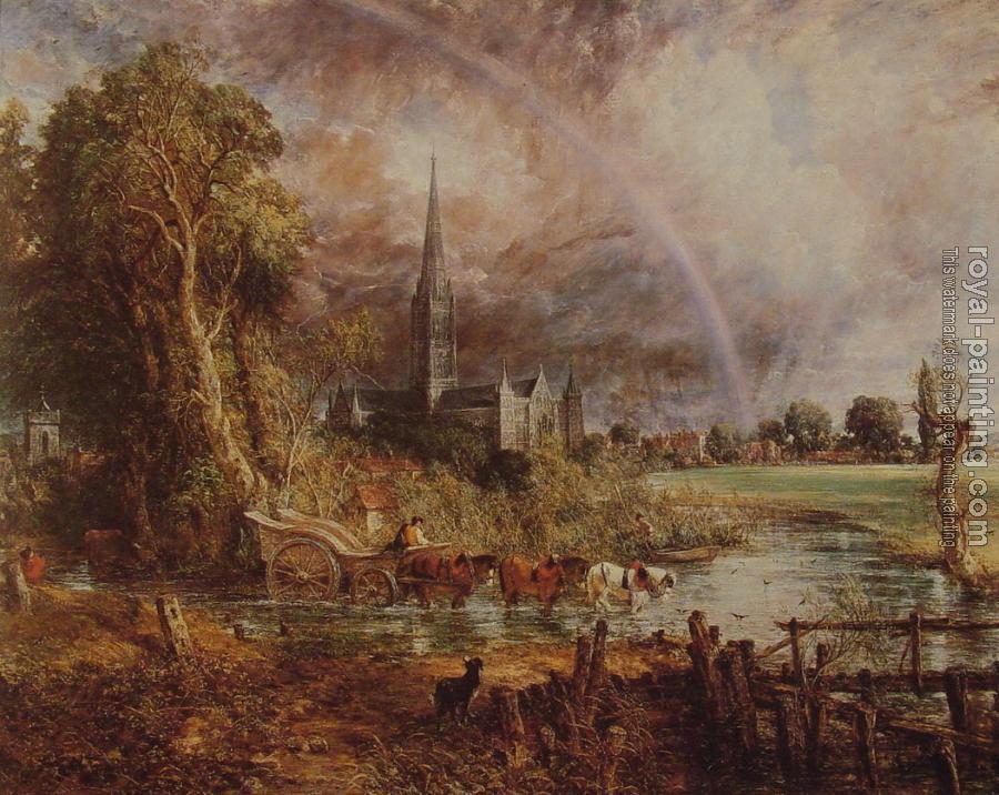John Constable : Salisbury Cathedral from the Meadows